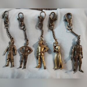 Star Wars Bronze Character Keychain Collection
